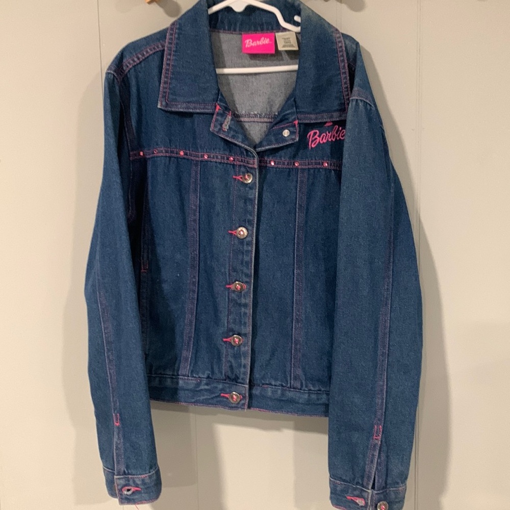 Barbie Jean Jacket Size 10/12 Girls